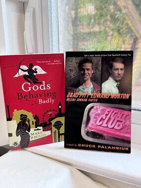 📚🔥 Cult Classics Book Bundle – Fight Club & Gods Behaving Badly 🔥📚